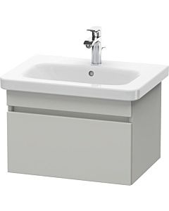 Duravit DuraStyle vanity unit DS638000707 58 x 44.8 cm, concrete gray matt, 2000 pull-out, wall-hung