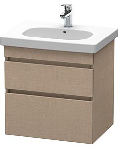 Duravit DuraStyle vanity unit DS648307575 60 x 45.3 cm, linen, 2 drawers, wall-hung