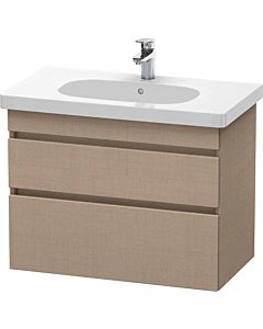Duravit DuraStyle vanity unit DS648407575 80 x 45.3 cm, linen, 2 drawers, wall-hung