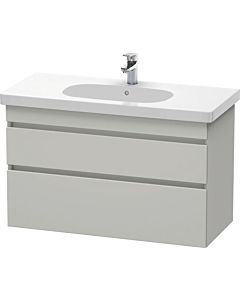 Duravit DuraStyle vanity unit DS648500707 100 x 45.3 cm, concrete gray matt, 2 drawers, wall-hung
