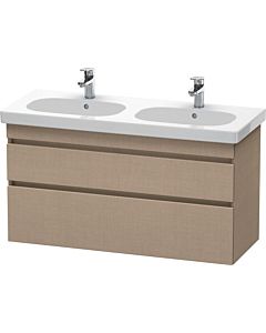 Duravit DuraStyle vanity unit DS648607575 115 x 45.3 cm, linen, 2 drawers, wall-hung