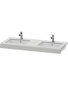 Duravit DuraStyle washbasin console DS829C00707 55x80x10cm, 2 cut-outs, concrete gray matt