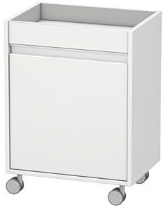 Duravit Ketho Rollcontainer KT2530L1818 50 x 67 x 36 cm, Anschlag links, weiss