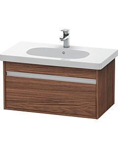 Duravit Ketho vanity unit KT666702121 80 x 45.5 cm, dark 2000 , match2 pull-out, wall-hung
