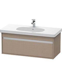 Duravit Ketho vanity unit KT666807575 100 x 45.5 cm, linen, 2000 pull-out, wall-hung