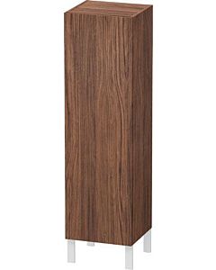 L-Cube Duravit high cabinet LC1178L2121 40x36.3x132cm, door on the left, dark walnut