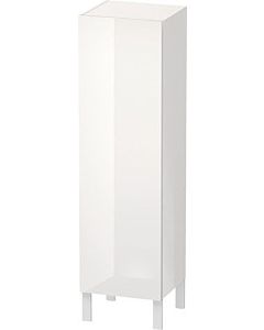 L-Cube Duravit tall cabinet LC1178L8585 40x36.3x132cm, door on the left, white high gloss