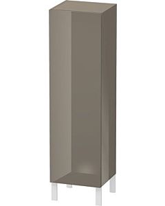 L-Cube Duravit tall cabinet LC1178L8989 40x36.3x132cm, door on the left, flannel gray high gloss