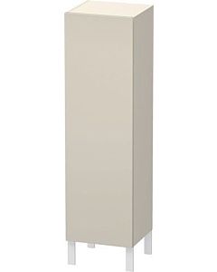 L-Cube Duravit 40x36.3x132cm de LC1178L9191 haute armoire, porte à gauche, mat couleur taupe