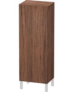L-Cube Duravit tall cabinet LC1179L2121 50x36.3x132cm, door on the left, dark walnut