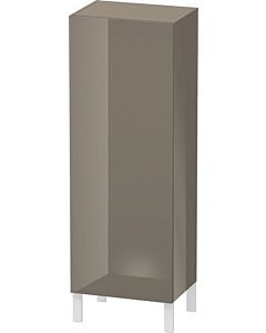 L-Cube Duravit tall cabinet LC1179L8989 50x36.3x132cm, door on the left, flannel gray high gloss