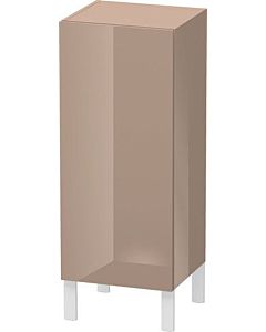 L-Cube Duravit tall cabinet LC1189L8686 individual, door on the left, cappuccino high gloss