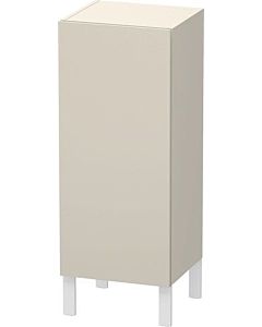 L-Cube Duravit tall cabinet LC1189L9191 individual, door on the left, matt taupe