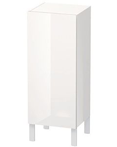 L-Cube Duravit tall cabinet LC1189R2222 individual, door on the right, white high gloss