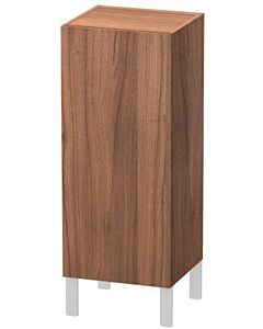L-Cube Duravit tall cabinet LC1189R7979 individual, door on the right, natural walnut