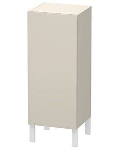 L-Cube Duravit high cabinet LC1189R9191 individual, door on the right, matt taupe