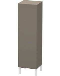 L-Cube Duravit high cabinet LC1190L9090 individual, door on the left, flannel gray silk matt