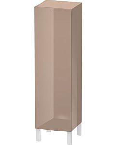 L-Cube Duravit tall cabinet LC1190R8686 individual, door on the right, cappuccino high gloss