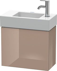 Duravit L-Cube vanity unit LC6246L8686 48x24x40cm, wall-hung, door on the left, cappuccino high gloss