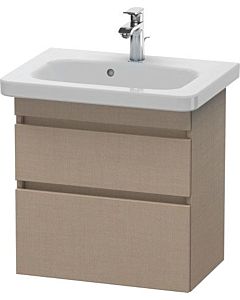Duravit DuraStyle vanity unit DS647907575 58 x 36.8 cm, linen, 2 drawers, wall-hung