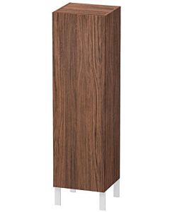 L-Cube Duravit high cabinet LC1178R2121 40x36.3x132cm, door on the right, dark walnut