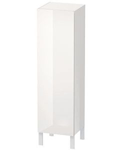 L-Cube Duravit tall cabinet LC1178R8585 40x36.3x132cm, door on the right, white high gloss