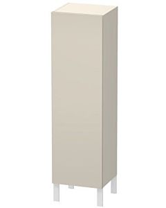 L-Cube Duravit tall cabinet LC1178R9191 40x36.3x132cm, door on the right, matt taupe