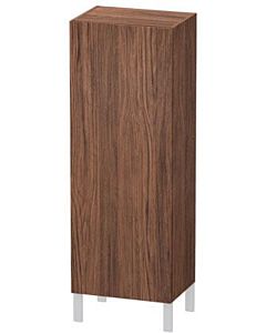 L-Cube Duravit tall cabinet LC1179R2121 50x36.3x132cm, door on the right, dark walnut
