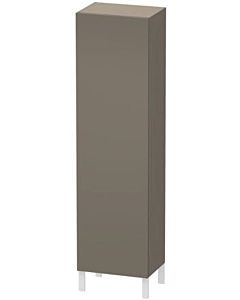 Duravit L-Cube cabinet LC1181R9090 50x36.3x176cm, door on the right, flannel gray silk matt