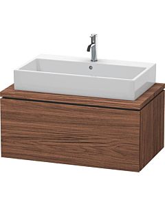 Duravit L-Cube vanity unit LC581302121 92 x 54.7 cm, dark walnut, for console, 1 pull-out