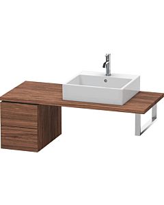 Duravit L-Cube base cabinet LC583502121 32 x 54.7 cm, dark walnut, for console, 2 drawers