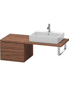 Duravit L-Cube base cabinet LC583702121 52 x 54.7 cm, dark walnut, for console, 2 drawers