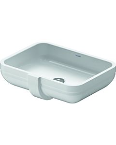 Duravit Happy D.2 built-in washbasin 0457480000 48 x 34cm, white, installation from below, without tap hole