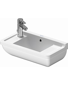 Duravit Starck 3 Handwaschbecken 0751500000 50 x 26 cm, weiss, Hahnloch Vorstich