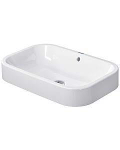 Duravit Happy D.2 Aufsatz Waschbecken 23146000001 60 x 40 cm, weiss, wondergliss, mit Überlauf