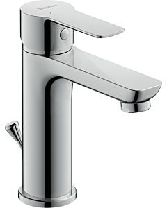Duravit A . 2000 single-lever basin mixer A11020001010 M-Size, chrome, pull rod, projection 107mm, with pull rod waste set