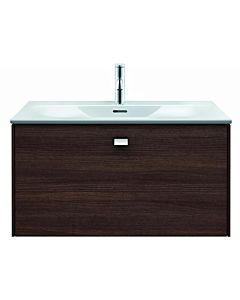 Duravit Viu Duravit Viu 23448300001 83x49cm, knows WonderGliss, with 1 tap hole, with overflow, with cock hole bank