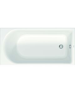 Duravit D-Neo Rechteck-Badewanne 700471000000000 150 x 75 cm, Einbauversion, 1 Rückenschräge, weiß