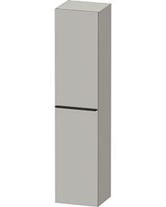 Duravit D-Neo Hochschrank DE1328L0707 40 x 36 cm, Betongrau Matt, 1 Türe, links, 5 Glasfachböden