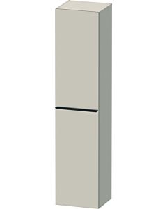 Duravit D-Neo Hochschrank DE1328L9191 40 x 36 cm, Taupe Matt, 1 Türe, links, 5 Glasfachböden