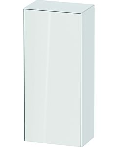 Duravit Meuble demi-hauteur tulipe blanche WT1322L8585 40 x 24 cm, Weiß Hochglanz , 2000 à gauche, 2 étagères en verre