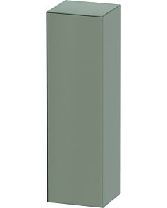 Duravit White Tulip half tall cabinet WT1332R9292 40 x 36 cm, stone gray satin finish, 2000 door on the right, 3 glass shelves