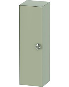 Duravit White Tulip half-height cabinet WT1333L6060 40 x 36 cm, Taupe Seidenmatt , 2000 door on the left with handle, 3 glass shelves