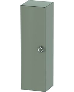 Duravit White Tulip semi-tall cabinet WT1333L9292 40 x 36 cm, stone 2000 , silk matt, match1 door on the left with handle, 3 glass shelves