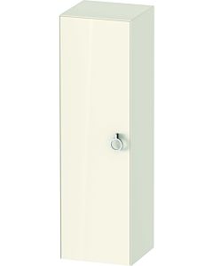 Duravit White Tulip half-height cabinet WT1333LH4H4 40 x 36 cm, Nordic Weiß Hochglanz , 2000 door on the left with handle, 3 glass shelves