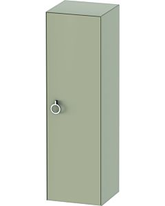 Duravit White Tulip half tall cabinet WT1333R6060 40 x 36 cm, Taupe Seidenmatt , 2000 door on the right with handle, 3 glass shelves