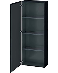 L-Cube Duravit tall cabinet LC1169L1616 50x24.3x132cm, door on the left, black oak