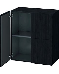 Duravit L-Cube medium tall cabinet LC117701616 70x36.3x80cm, 2 doors, black oak