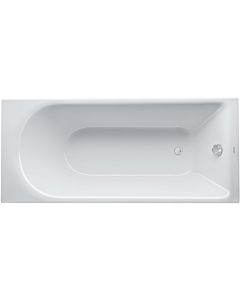 Duravit D-Neo Rechteck-Badewanne 700479000000000 170 x 75 cm, Einbauversion, 1 Rückenschräge, weiß