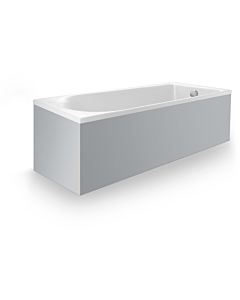 Duravit D-Neo Rechteck-Badewanne 700472000000000 160 x 70 cm, Einbauversion, 1 Rückenschräge, weiß
